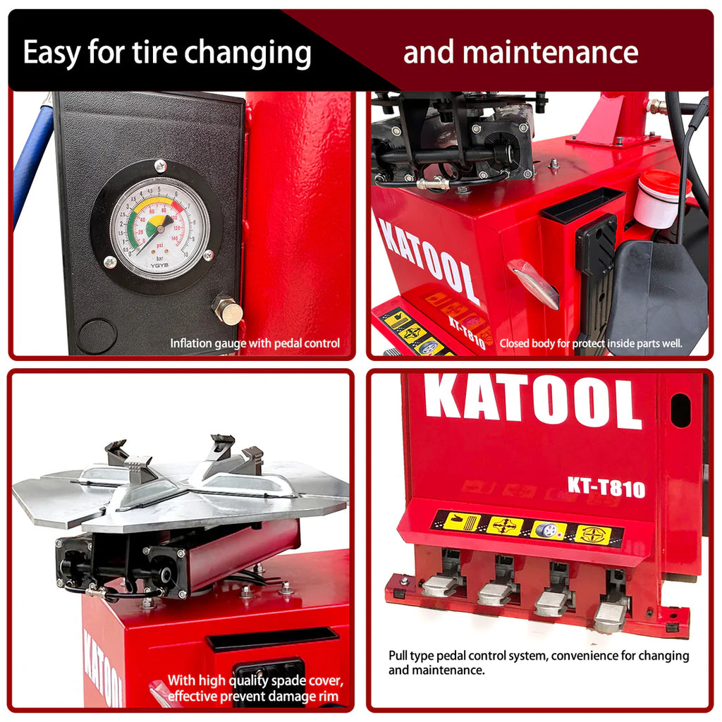 KT-T810 Wheel Clamp Tire Changer