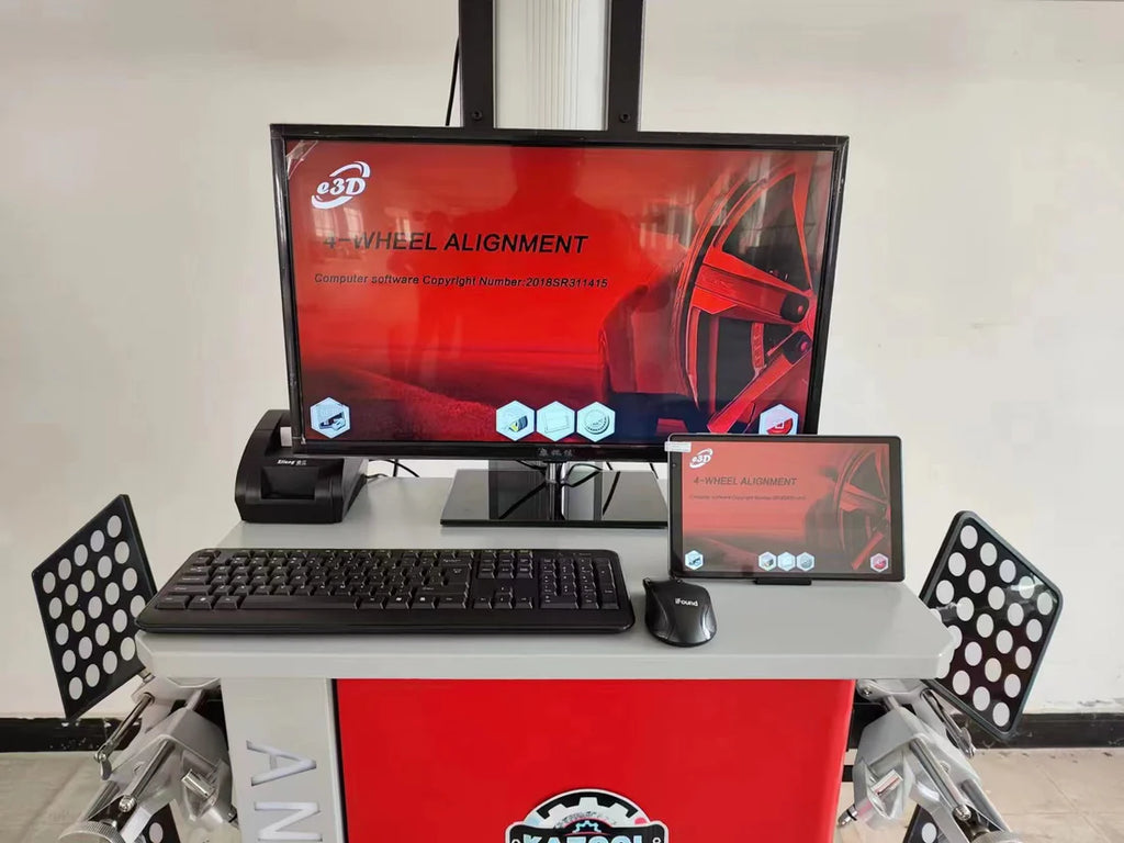 AV9 Pro Wheel Alignment Machine - Fully-Automatic - Works on 2 Post, 4 Post & Scissor Lifts