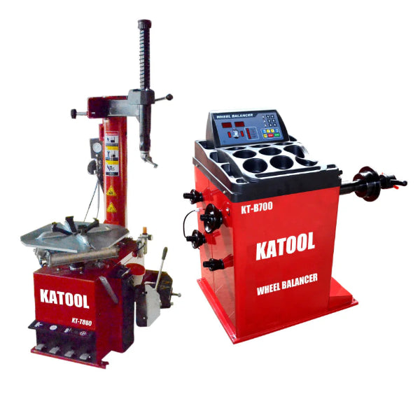 Combo 1: Tire Changer KT-T800 & Wheel Balancer KT-B700