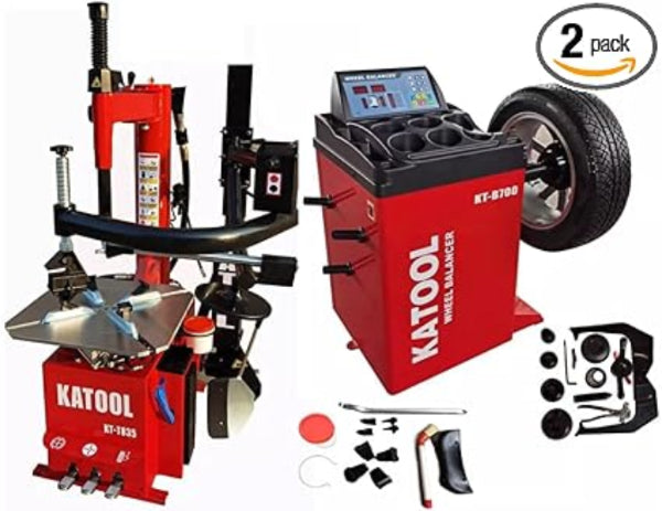 Combo 13: Tire Changer KT-T835 & Wheel Balancer KT-B700