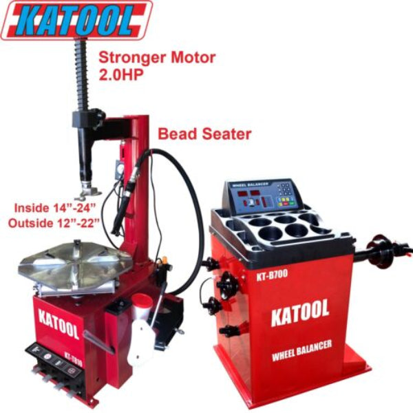 Combo 7: Tire Changer KT-T810 & Wheel Balancer KT-B700