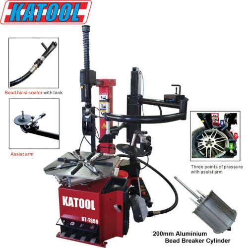 Combo 9: Tire Changer KT-T850 & Wheel Balancer KT-B750