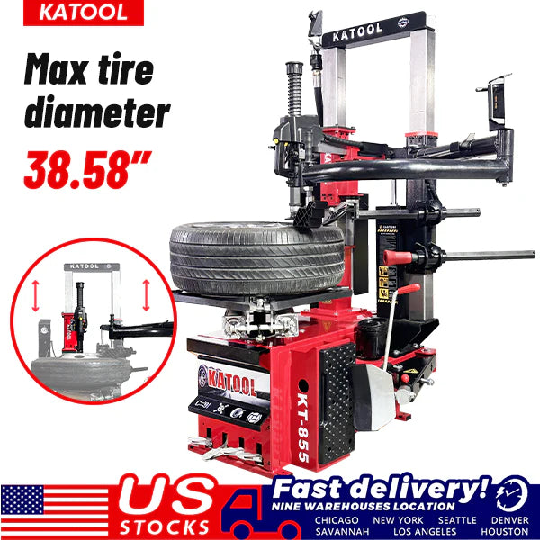 KT-T855 Vertical Press Tire Changer